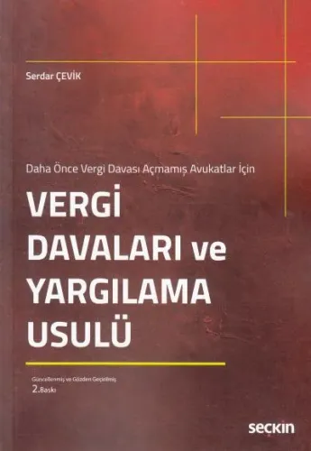 Vergi Davaları ve Yargılama Usulü