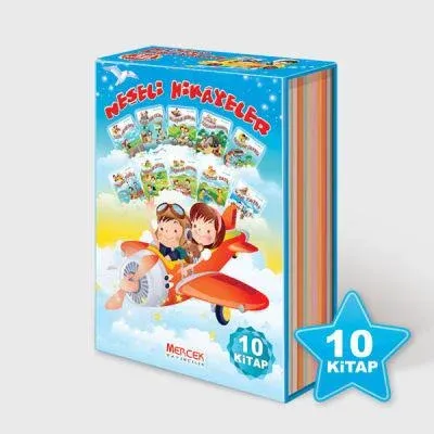 Mercek 1. ve 2. Sınıflar İçin-Neşeli Hikayeler Dizisi 10 Kitap