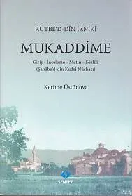 Kutbe'd-Din İzniki Mukaddime