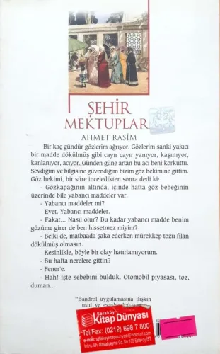 Şehir Mektupları Ahmet Rasim Kum Saati