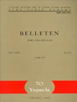 Belleten 262. Sayı