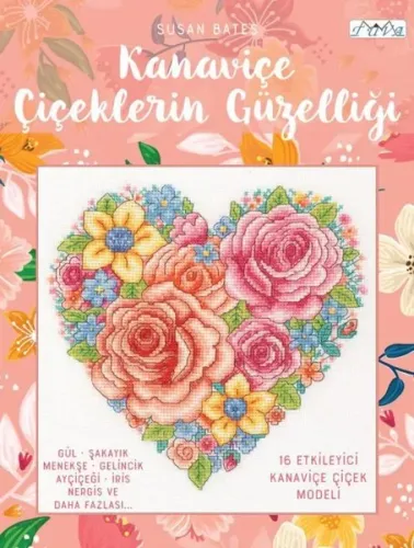 Kanaviçe Çiçeklerin Güzelliği