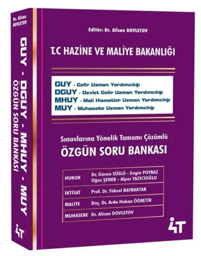 4T Yayınları GUY DGUY MHUY MUY Özgün Soru Bankası