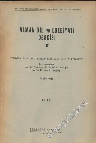 Alman Dili ve Edebiyatı Dergisi = Studien Zur Deutschen Sprache und Literatur - Sayı: 2       1955