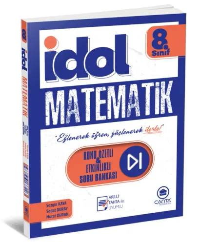 Çanta 8. Sınıf İdol Matematik Konu Özetli & Etkinlikli Soru Bankası