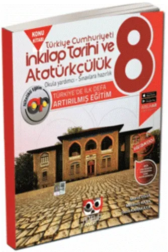 8. Sınıf LGS T.C. İnkılap Tarihi ve Atatürkçülük Artırılmış Konu Kitabı