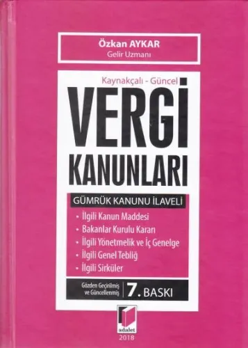 Vergi Kanunları