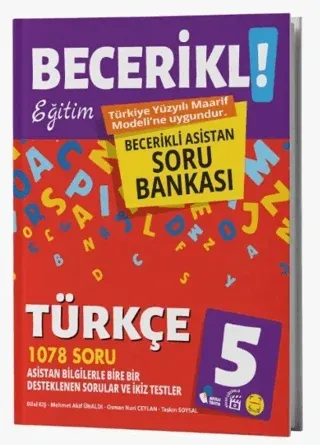 Fenomen Okul Yayınları 5. Sınıf Becerikli Eğitim Türkçe Asistan Soru B