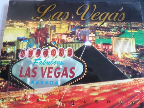 Las Vegas 2008 Calendar