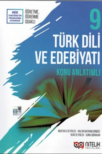 Nitelik 9. Sınıf Türk Dili ve Edebiyatı Konu Anlatımlı