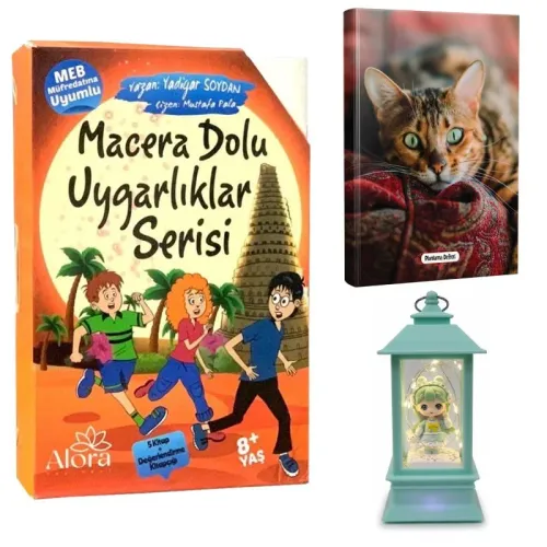 Macera Dolu Uygarlıklar 5 Kitap - Şaşkın Kedi Planlama Defteri ve Tavş