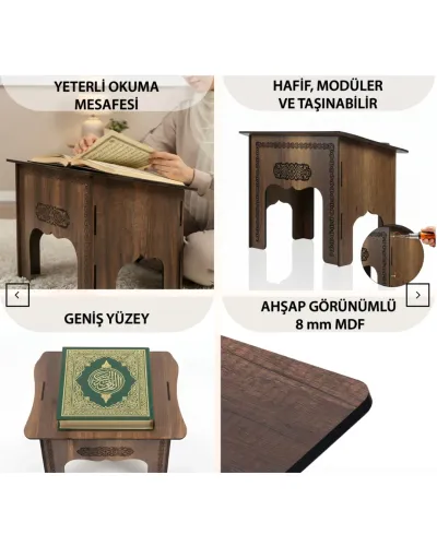 Kur’an-ı Kerim & Büyük Rahle Seti