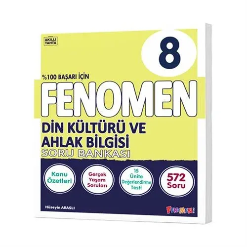8 FENOMEN DİN KÜLTÜRÜ VE AHLAK BİLGİSİ SORU BANKASI