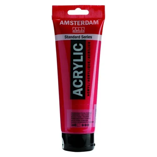 Amsterdam  Akrilik Boya 120ML. Permanent Red Purple