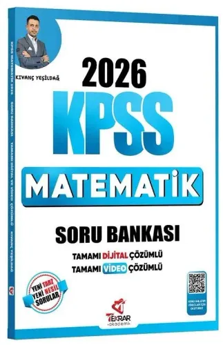 Tekrar Akademi 2026 KPSS Matematik Soru Bankası Çözümlü