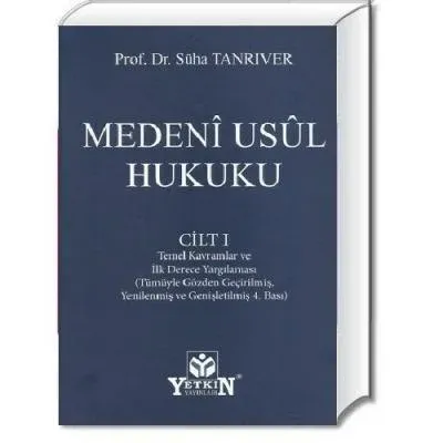 Medeni Usul Hukuku Cilt I
