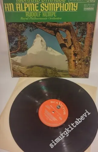 33 LP PLAK VINYL: Rudolf Kempe - Royal Philharmonic Orchestra / Strauss - An Alpine Symphony -         1967