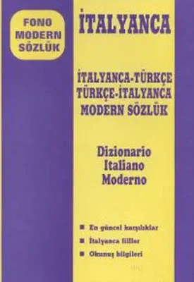 İtalyanca Modern Sözlük İtalyanca-Türkçe/Türkçe-İtalyanca