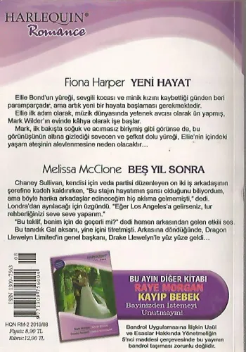 YENİ HAYAT - BEŞ YIL SONRA (İKİ ROMAN BİRARADA) Fiona Harper Harlequin