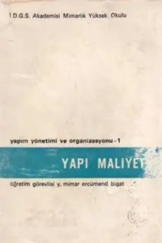 Yapı Maliyeti