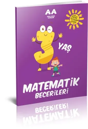 3 Yaş Matematik Becerileri Akıllı Adam Yayınları Komisyon