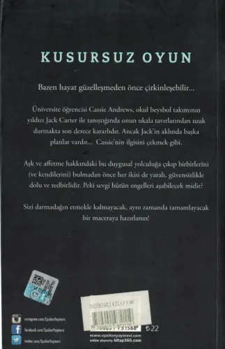 Kusursuz Oyun J. Sterling Epsilon Yayıncılık %40 indirimli