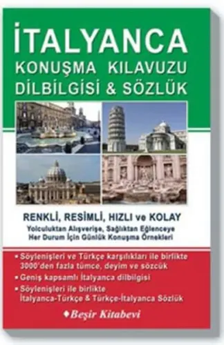 İtalyanca Konuşma Kılavuzu Dilbilgisi-Sözlük