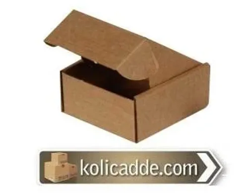 Kilitli Kraft Kutu 10x10x4,5 cm.