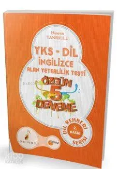 YKS DİL İngilizce Alan Yeterlilik Testi Özgün 5 Deneme Dil Rehberi Serisi