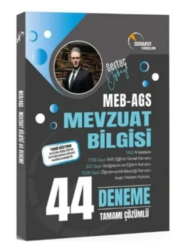 Doktrin Yayınları MEB-AGS Mevzuat Bilgisi 44 Deneme Çözümlü