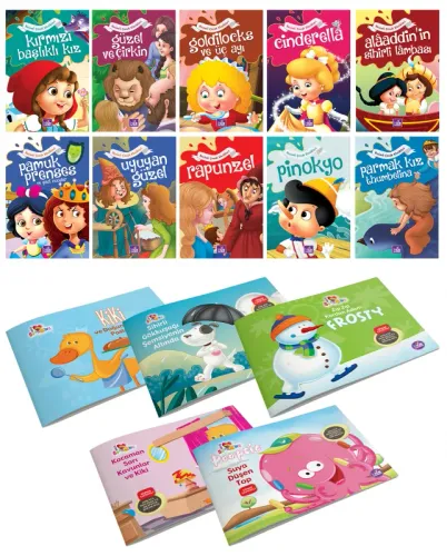 Dünya Masalları On Kitap ve Dahi Çocuk Beş Kitap - 1