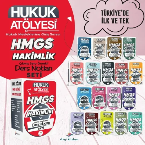 Dizgi Kitap Yayınları 2026 Hukuk Atölyesi HMGS Hakimlik Çıkmış Soru Ör