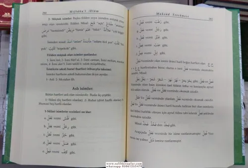 Miftahul Ulüm Kelime Manalı | Emsile Bina Maksut - Sarf Rabia Akbal