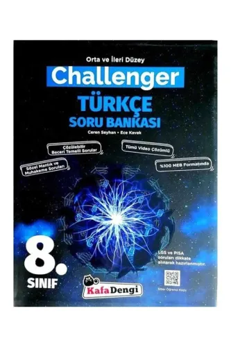 KAFADENGİ 8.SINIF TÜRKÇE CHALLENGER SORU BANKASI