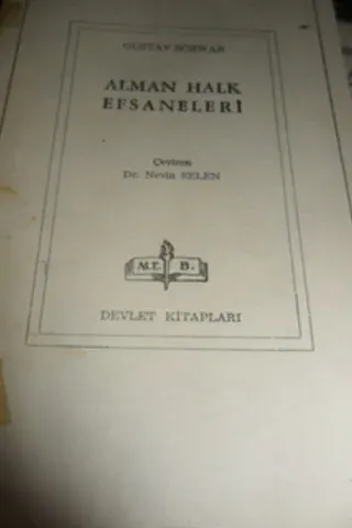 Alman Halk Efsaneleri