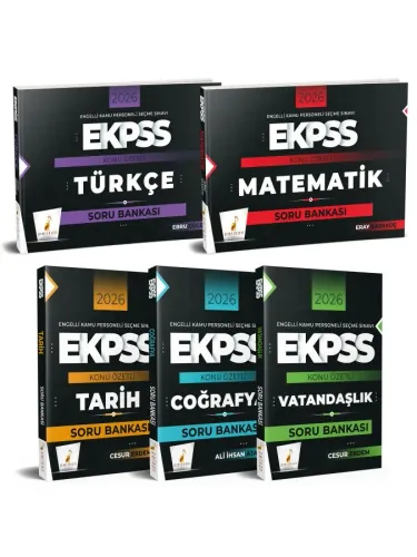 Pelikan Yayınları 2026 EKPSS Genel Yetenek Genel Kültür Konu Özetli Soru Bankası Seti