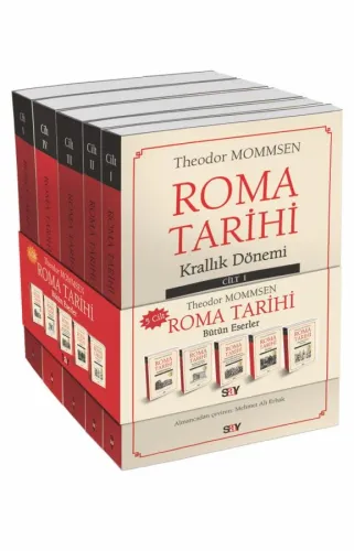 Roma Tarihi Bütün Eserler – 5 Cilt Set