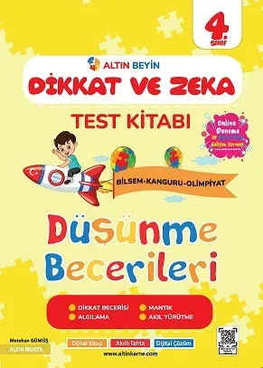 ALTIN NOKTA 4. SINIF ALTIN BEYİN DİKKAT VE ZEKA KİTABI