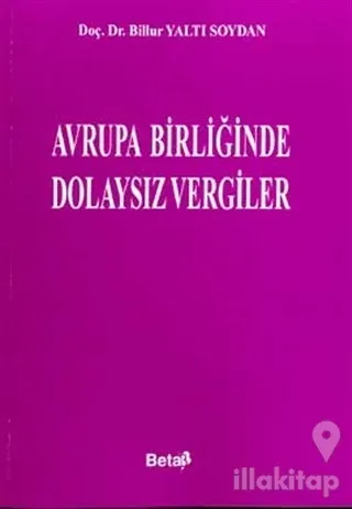 Avrupa Birliğinde Dolaysız Vergiler