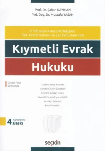 Kıymetli Evrak Hukuku