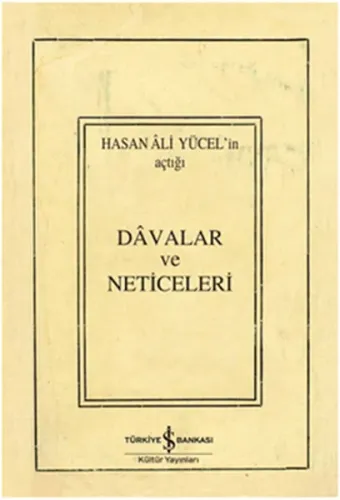 Davalar ve Neticeleri