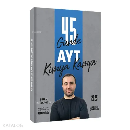 Parlayan Projeler 2025 YKS 45 Günde AYT Kimya Kampı
