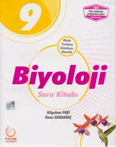 Palme Yayınları 9. Sınıf Biyoloji Soru Kitabı Palme