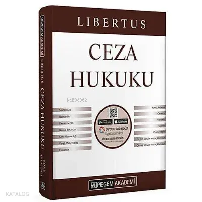 KPSS A Grubu Ceza Hukuku Konu Anlatımlı
