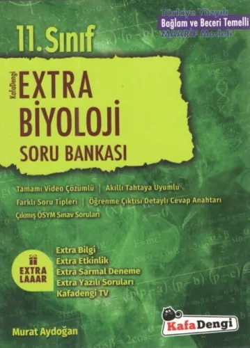 Kafa Dengi Yayınları 11. Sınıf Biyoloji Extra Soru Bankası