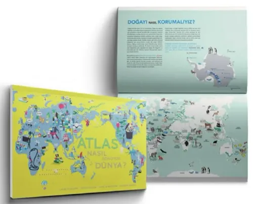 Atlas - Nasıl Dönüyor Dünya (Ciltli)