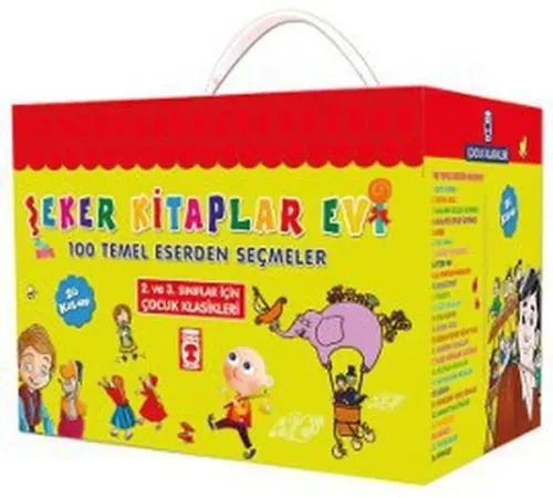 Şeker Kitaplar Evi 100 Temel Eserden Seçmeler Set (26 Kitap)