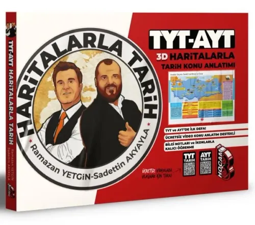 TYT -AYT 3D Haritalarla Tarih Konu Anlatımı
