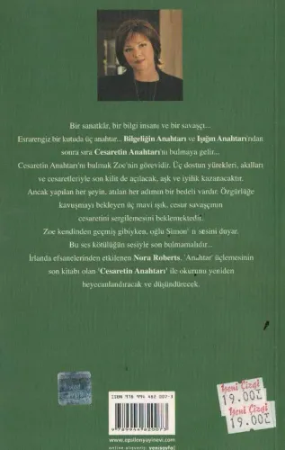 Cesaretin Anahtarı Nora Roberts Epsilon Yayıncılık %40 indirimli