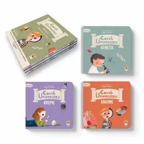 Çocuk Üniversitesi Biyoloji Set (3 Kitap)
